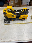 vtg Made in USA Nylint Michigan Shovel Crane yellow with bucket construction