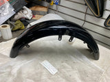 OEM Front Fender Harley Shovelhead FX Ironhead Sportster Full Black Superglide