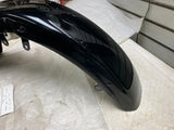 OEM Front Fender Harley Shovelhead FX Ironhead Sportster Full Black Superglide