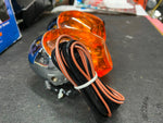 Turn Signal Aurora Indian Gilroy Front Harley Custom Pair Softail Chief Chopper!