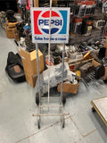 vtg Pepsi Cola Soda Tin Sign Collectible Display General Store Man Cave