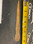 Vtg Letter Opener Physicians Surgeons Dentists Assn 1902 insurance antique Omaha