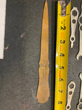 Vtg Letter Opener Physicians Surgeons Dentists Assn 1902 insurance antique Omaha