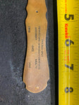 Vtg Letter Opener Physicians Surgeons Dentists Assn 1902 insurance antique Omaha