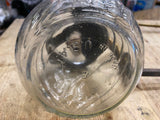 Gas Light Lamp Brass Fancy victorian Sconse Victorian 1900's Globe Wall Antique