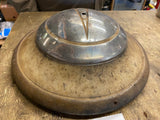 Vtg 1936-1937 Ford Truck Auto Wheel Hubcap OEM V8 Nice Patina