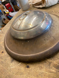 Vtg 1936-1937 Ford Truck Auto Wheel Hubcap OEM V8 Nice Patina