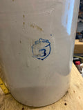 Vtg Antique Ceramic 3 gallon Western Stoneware Crock Moonshine Jar Whiskey Jug