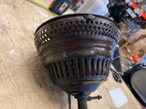 Gas Light Lamp Brass Sconce Victorian 1900's Globe Wall Antique Porcelain Nice!