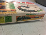 Vtg Southern Express Lionel train 9 piece set transformer locomotive open box