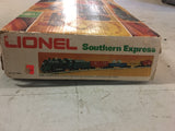 Vtg Southern Express Lionel train 9 piece set transformer locomotive open box