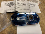 Inpection Cover Aluminator Harley FXR FLT Chrome Primary Mid Controls Shifter ho