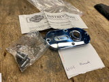 Inpection Cover Aluminator Harley FXR FLT Chrome Primary Mid Controls Shifter ho