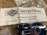 Inpection Cover Aluminator Harley FXR FLT Chrome Primary Mid Controls Shifter ho