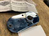 Inpection Cover Aluminator Harley FXR FLT Chrome Primary Mid Controls Shifter ho
