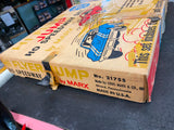 Hi Flyer Jump Speedway Slot Car Set Marx 60's Corvette T-Bird Box HO Toy Vintage