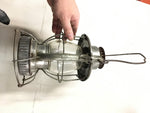 Vtg New York Dietz Vesta B.&L.E.R.R. Railroad Lantern 5693 Clear glass globe