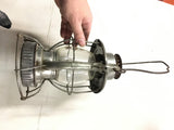 Vtg New York Dietz Vesta B.&L.E.R.R. Railroad Lantern 5693 Clear glass globe