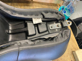 Wide Touring Seat Harley Sportster 883 1200 1982-2003 Ironhead Evo Smooth OEM