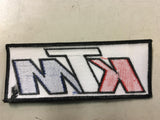 NEW RED WHITE BLUE BLACK KTM PATCH JEAN JACKET LEATHER VEST RIDING SUIT DECAL