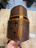 Antique Knights Helmet Armor Medieval 1600's England Rrance Germany Ireland Rare