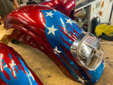 Ironhead Evo Paint Set Gas Tank Front Rear fenders Sportster 883 1200 Custom Air