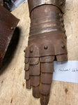 Antique Knights Gloves Armor Medieval 1600's England France Germany Ireland Rare