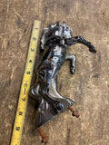Fighting Stallion Horse Hood ornament Ford Truck Bronco HOt Rod Classic CAr Vtg