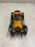 vtg antique 1913 Schuco 1225 Mercer 35J Yellow Mechanical Wind Toy