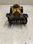 vtg antique 1913 Schuco 1225 Mercer 35J Yellow Mechanical Wind Toy