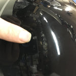 Vivid Black gas tank w grey pin Harley Bagger Tour 6 gal 2008^ Road Street Glide