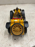 vtg antique 1913 Schuco 1225 Mercer 35J Yellow Mechanical Wind Toy