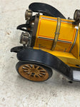 vtg antique 1913 Schuco 1225 Mercer 35J Yellow Mechanical Wind Toy