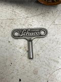 vtg antique 1913 Schuco 1225 Mercer 35J Yellow Mechanical Wind Toy