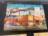 Plasticville factory Vintage Toy Train Building Display HO Box 1960s Tyco Flyer