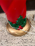 VTG Pan Asian Creations Rare 42" Christmas Candle Blow Mold Tested Works
