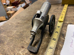 Vtg Modern Cannon Table Lighter Unique Gift Collectible Cast Iron Base