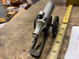 Vtg Modern Cannon Table Lighter Unique Gift Collectible Cast Iron Base