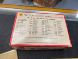 Plasticville factory Vintage Toy Train Building Display HO Box 1960s Tyco Flyer