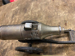 Vtg Modern Cannon Table Lighter Unique Gift Collectible Cast Iron Base