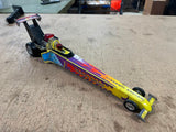 Vintage DRAGSTER RACE CAR Battery Operated GOLDLOK TOYS  Fireball Racing