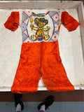 vtg 1973 Hanna Barbera Tv-Comic characters costume & mask 2 piece Yogi bear Bozo