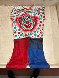 vtg 1973 Hanna Barbera Tv-Comic characters costume & mask 2 piece Yogi bear Bozo