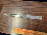 Vintage Made in Germany 9" Silver Letter Opener Straight Blade