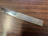 Vintage Made in Germany 9" Silver Letter Opener Straight Blade