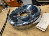 Rear Brake Drum Cover Harley Sportster Ironhead K model Vtg Acc Trim chrome