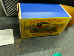 Vtg Matchbox Lesney Models of Yesteryear Y-14 Toy 1911 Roadster Orig Box Mint!