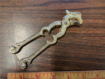 VTG Golden Eagle Phoenix Head Beak Nutcracker