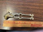VTG Golden Eagle Phoenix Head Beak Nutcracker