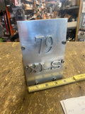 custom Battery Cover 1979 Ironhead Sportster Billet Raised letters Harley XLS